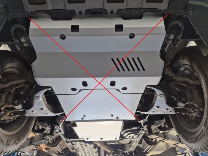 Scut cutie de viteză din aluminiu Toyota Land Cruiser J250 2024-2026 - Aluminiu 4 mm [7]