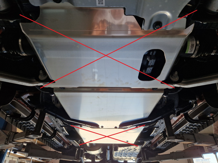Scut cutie de viteză Ford Ranger Raptor - Aluminiu 2023-2026 - Aluminiu 4 mm [6]