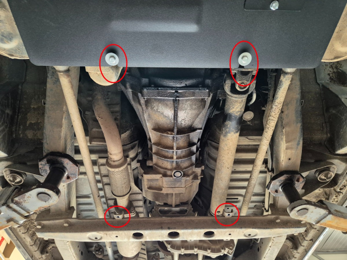 Scut cutie de viteză Hyundai Terracan 2001-2007 - Oțel 2.5 mm [4]