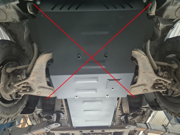 Scut cutie de viteză Hyundai Terracan 2001-2007 - Oțel 2.5 mm [6]