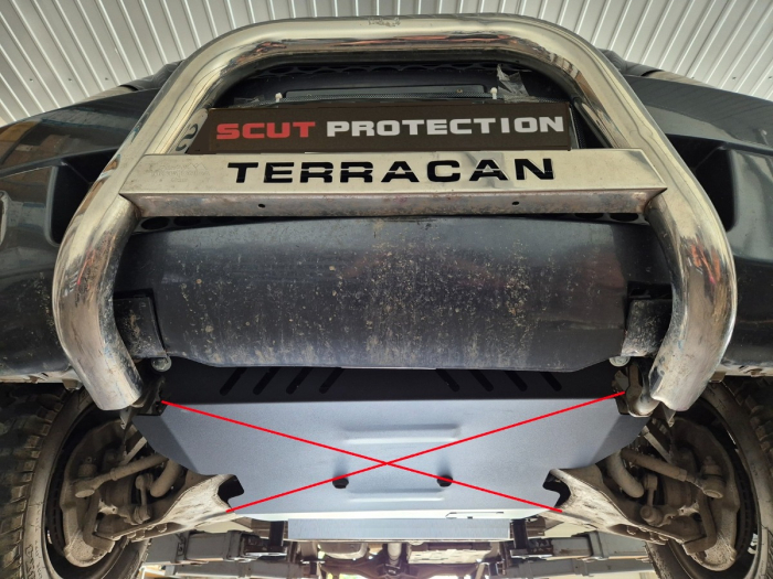 Scut cutie de viteză Hyundai Terracan 2001-2007 - Oțel 2.5 mm [8]