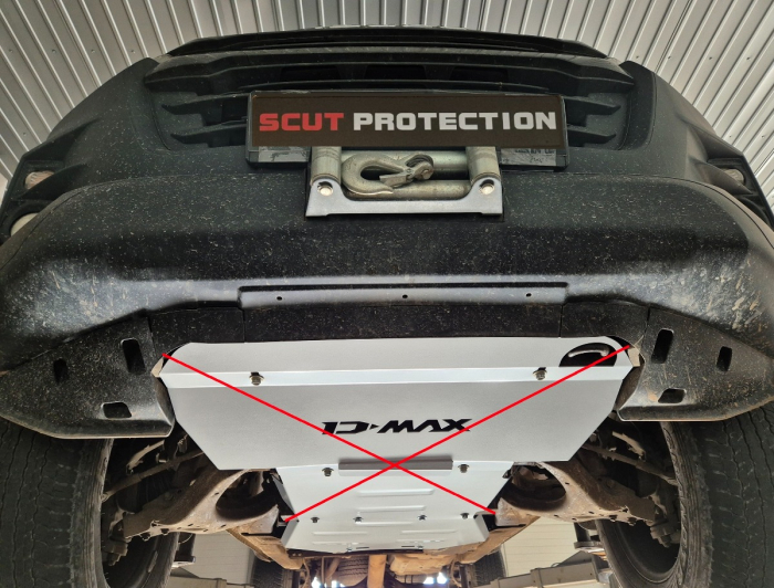Scut cutie de viteză Isuzu D-Max 2019-2026 - Oțel 3 mm [9]