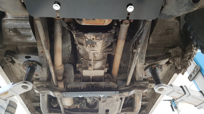 Scut cutie de viteză Mitsubishi Pajero 3 (V60, V70) 1999-2007 - Oțel 3 mm [5]