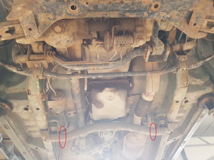 Scut cutie de viteză Mitsubishi Pajero Pinin 1997-2007 - Oțel 3 mm [4]