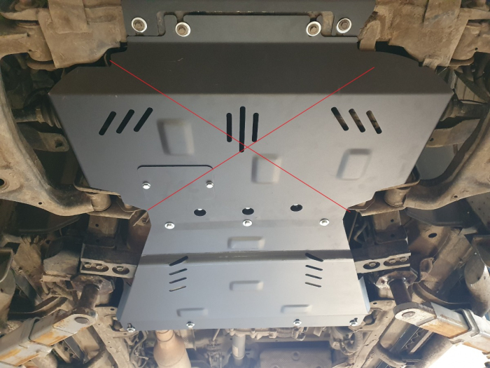 Scut cutie de viteză Nissan Navara NP300 dupa 2015 2015-2021 - Oțel 3 mm [8]