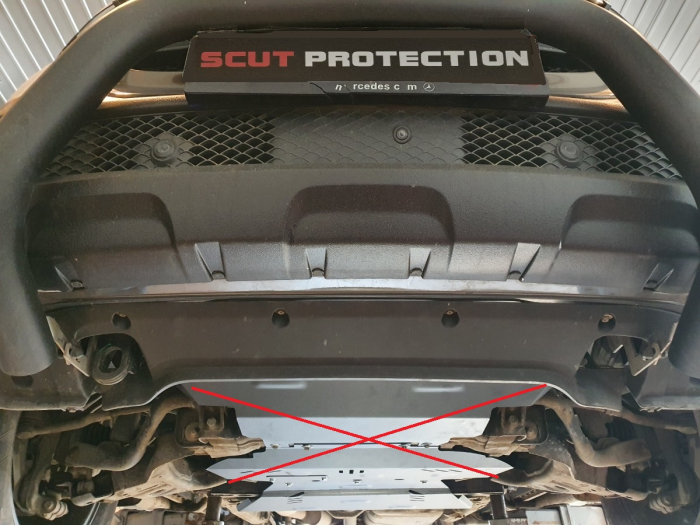 Scut cutie de viteză Nissan Navara NP300 dupa 2015 2015-2021 - Oțel 3 mm [10]