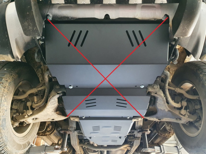 Scut cutie de viteză și reductor Mitsubishi L200 2005-2015 - Oțel 3 mm [5]