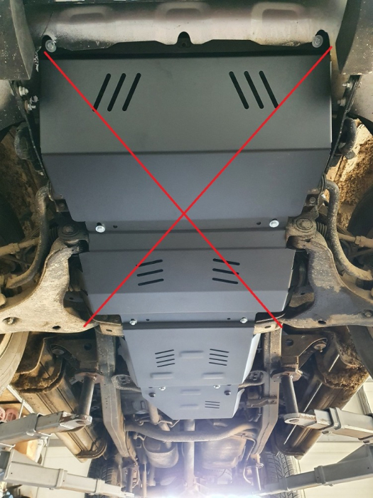 Scut cutie de viteză și reductor Mitsubishi L200 2005-2015 - Oțel 3 mm [4]