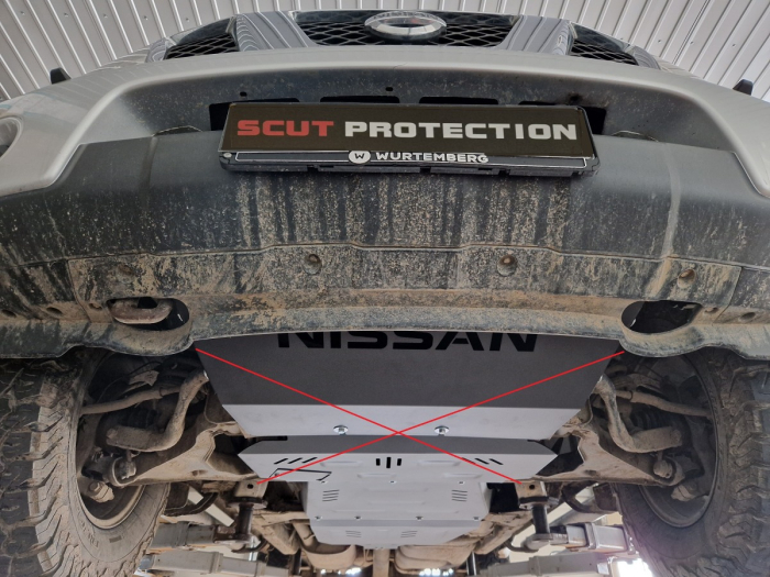 Scut cutie de viteză și reductor Nissan Pathfinder 2005-2015 - Oțel 3 mm [12]