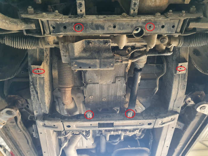 Scut cutie de viteză SsangYong Rexton 2017-2026 - Oțel 2 mm [4]