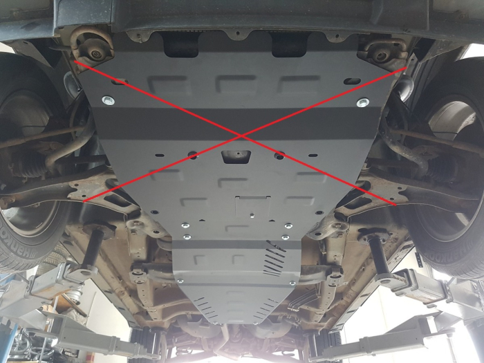 Scut cutie de viteză Suzuki Grand Vitara II 2005-2019 - Oțel 3 mm [9]