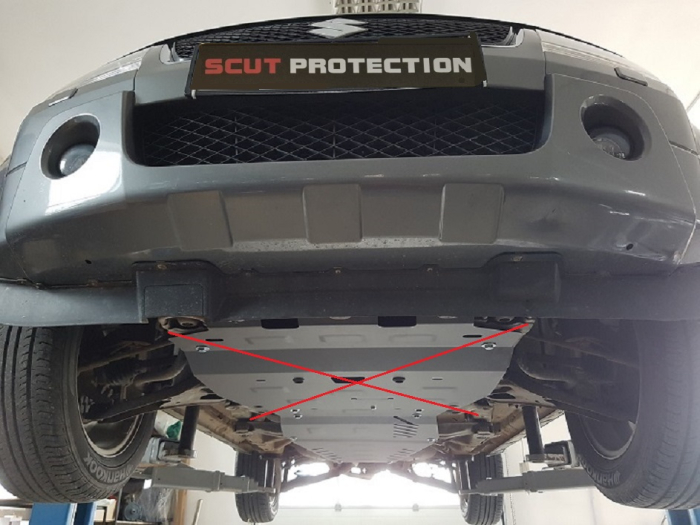 Scut cutie de viteză Suzuki Grand Vitara II 2005-2019 - Oțel 3 mm [4]