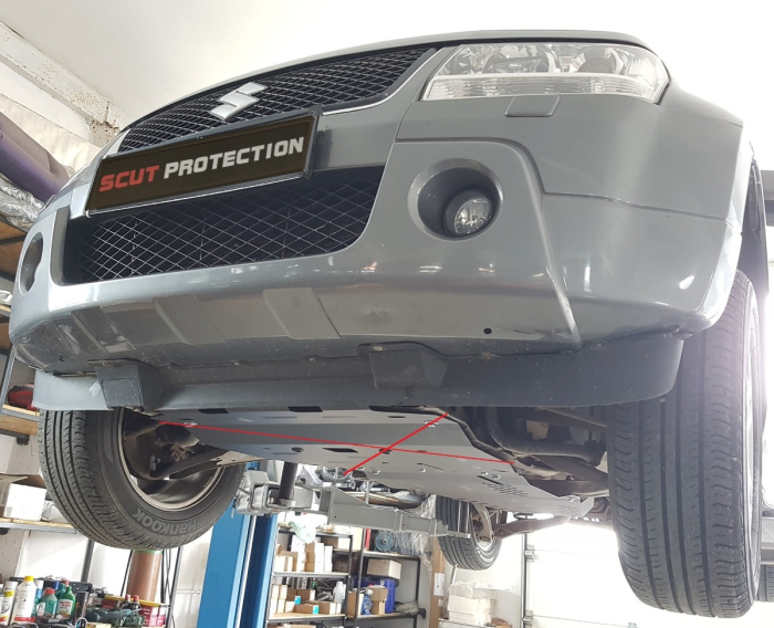 Scut cutie de viteză Suzuki Grand Vitara II 2005-2019 - Oțel 3 mm [11]
