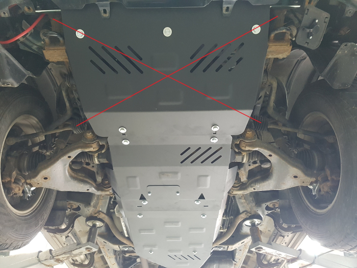 Scut cutie de viteză Toyota Land Cruiser J120 2002-2009 - Oțel 2.5 mm [7]