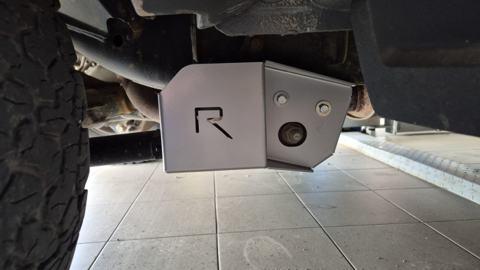 Scut de protectie din aluminiu pentru senzorul bratului de suspenșie spate Ford Ranger Raptor 2023-2026 - Aluminiu 3 mm [6]