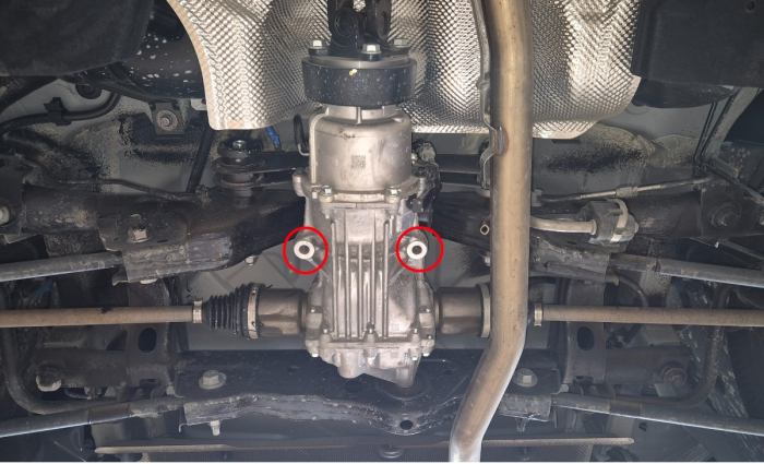 Scut diferențial din aluminiu Dacia Duster 4x4 2024-2026 - Aluminiu 4 mm [4]