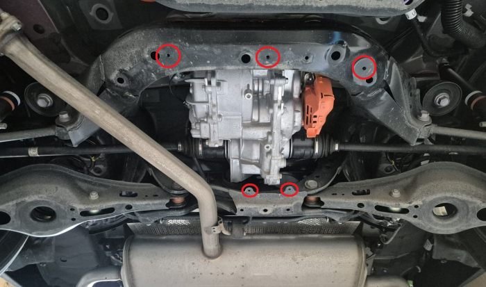 Scut diferențial din aluminiu Toyota RAV4 2018-2025 - Aluminiu 3 mm [5]