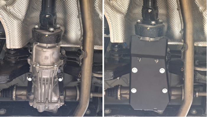 Scut diferențial spate Dacia Bigster 4x4 2025-2026 - Oțel 2 mm [10]