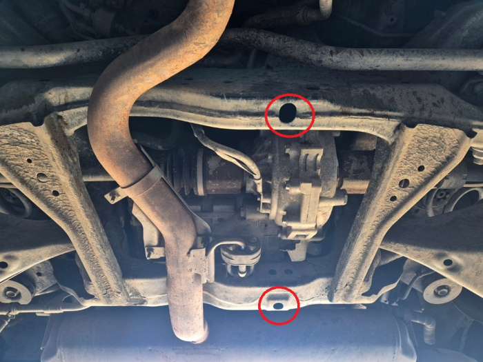 Scut diferențial spate Nissan X-Trail T33 2021-2026 - Oțel 2 mm [4]