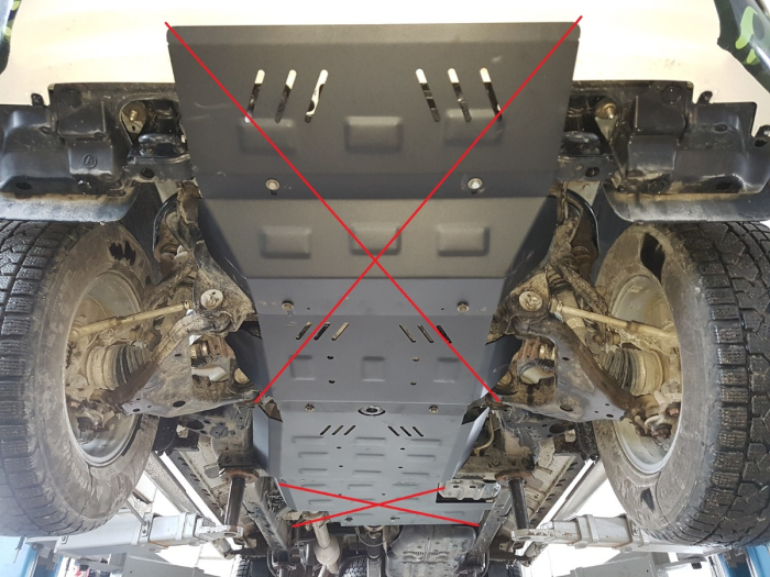 Scut metalic cutie de viteză Toyota Hilux Revo 2016-2026 - Oțel 3 mm [5]