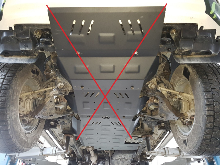 Scut metalic reductor Toyota Hilux Revo 2016-2021 - Oțel 3 mm [5]