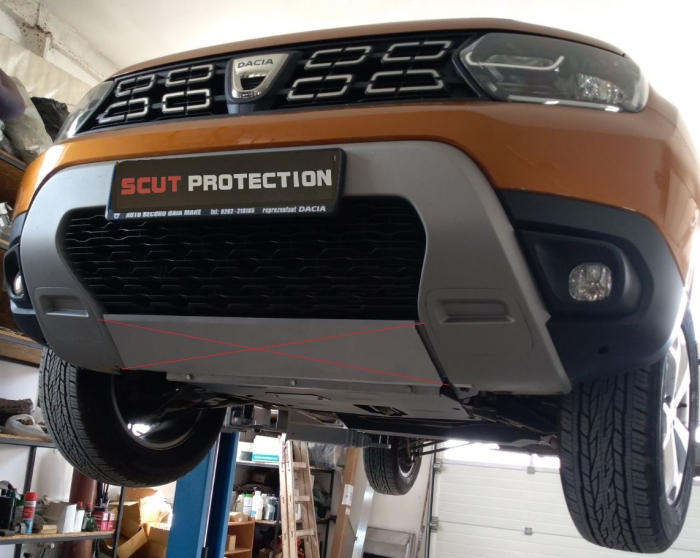 Scut motor Dacia Duster 2010-2017 - Oțel 2 mm [11]