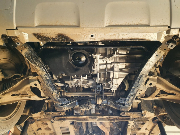 Scut motor din aluminiu Dacia Duster 2018-2024 - Aluminiu 4 mm [4]