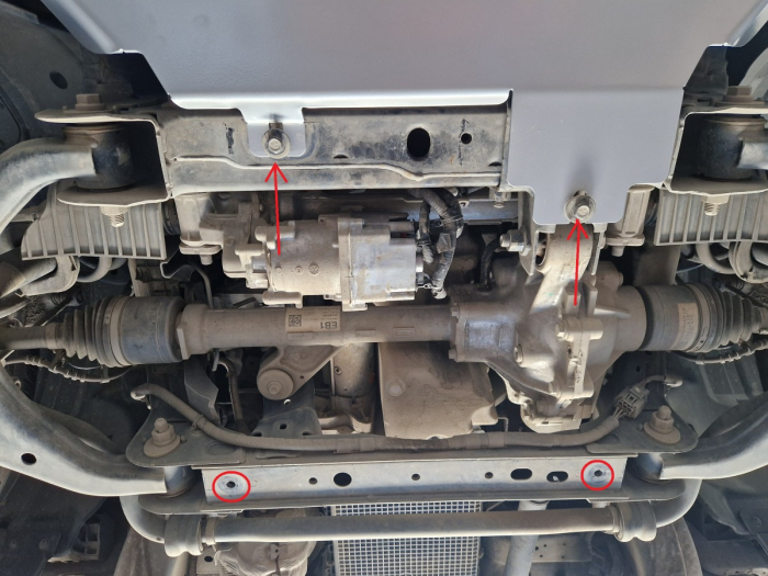 Scut motor Ford Ranger 2023-2026 - Oțel 3 mm [3]