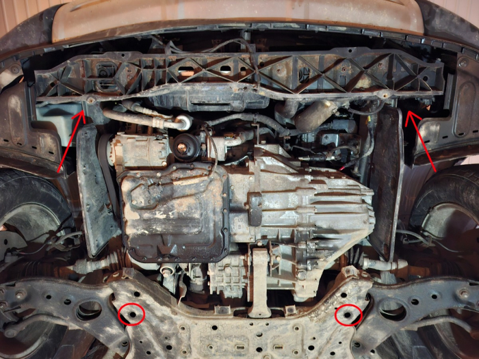 Scut motor Hyundai Santa Fe 2012-2018 - Oțel 2 mm [5]