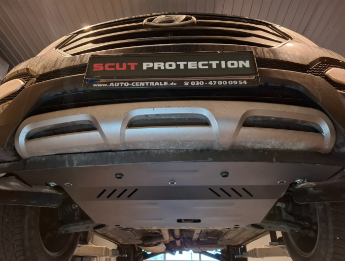 Scut motor Hyundai Santa Fe 2012-2018 - Oțel 2 mm [10]