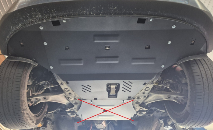 Scut motor Hyundai Santa Fe 2018-2023 - Oțel 2 mm [6]