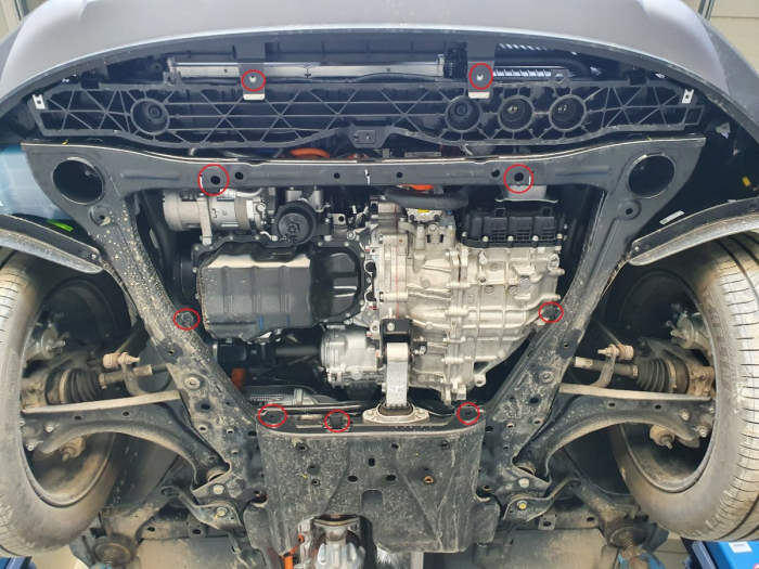 Scut motor Hyundai Tucson 2021-2026 - Oțel 2 mm [4]