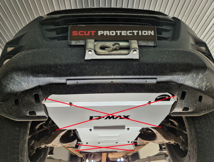 Scut motor Isuzu D-Max 2019-2026 - Oțel 3 mm [9]