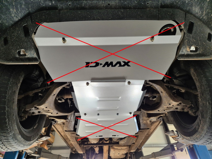 Scut motor Isuzu D-Max 2019-2026 - Oțel 3 mm [7]