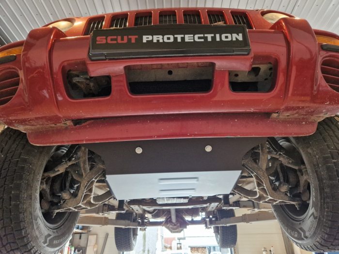 Scut motor Jeep Cherokee KJ 2001-2008 - Oțel 2.5 mm [10]