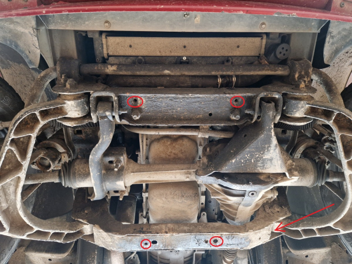 Scut motor Jeep Cherokee KJ 2001-2008 - Oțel 2.5 mm [4]