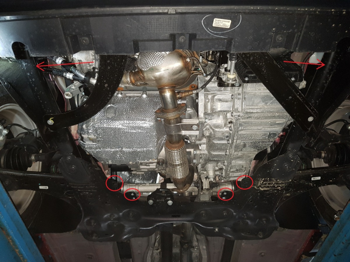 Scut motor Jeep Compass 2017-2026 - Oțel 2 mm [6]