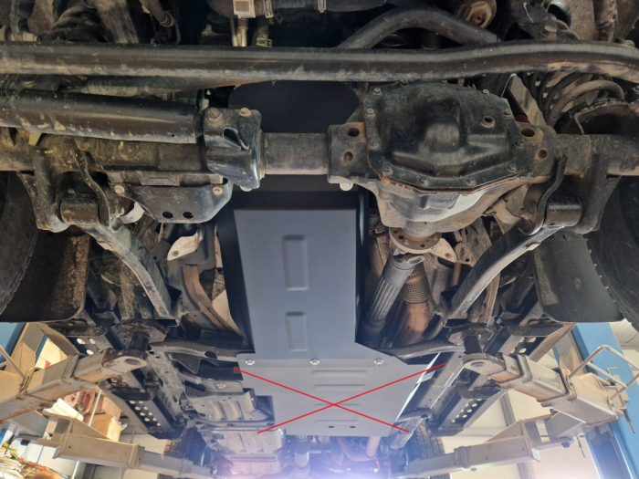 Scut motor Jeep Wrangler JL 2017-2026 - Oțel 2 mm [13]