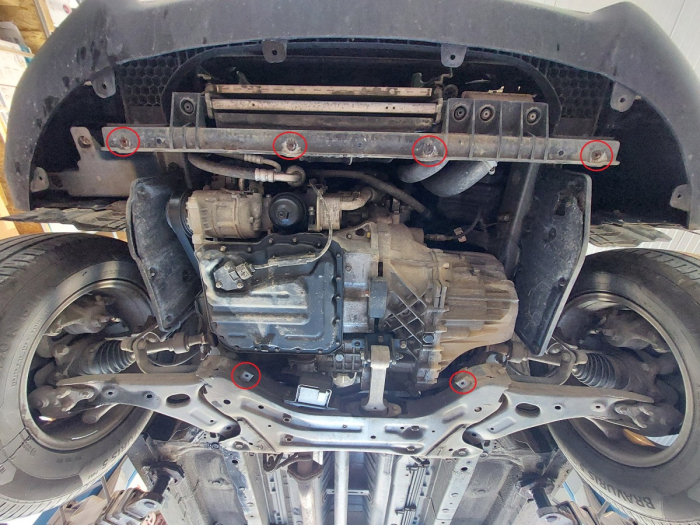 Scut motor Kia Sportage 2011-2015 - Oțel 2 mm [4]