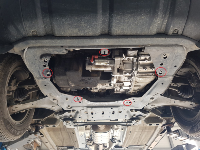 Scut motor metalic Range Rover Evoque 2011-2018 - Oțel 2 mm [4]