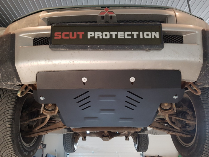Scut motor Mitsubishi Pajero Pinin 1997-2007 - Oțel 3 mm [7]