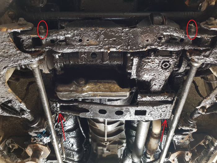 Scut motor Nissan Terrano II 1992-2007 - Oțel 3 mm [6]