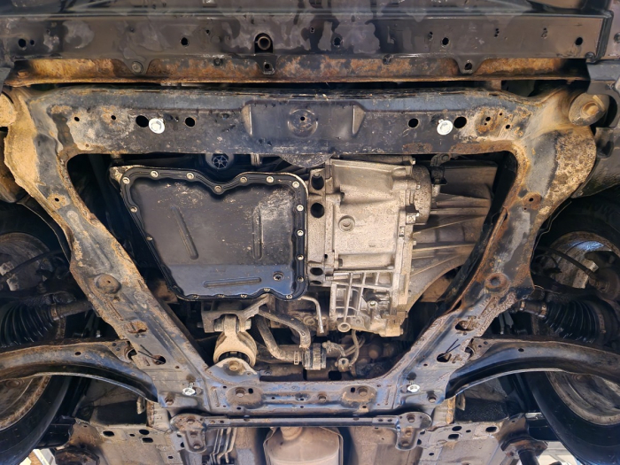 Scut motor Nissan X-Trail T31 - model 2 2007-2013 - Oțel 2 mm [5]