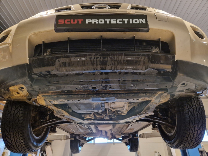 Scut motor Nissan X-Trail T31 - model 2 2007-2013 - Oțel 2 mm [7]