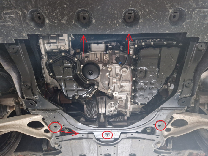 Scut motor Nissan X-Trail T33 2021-2026 - Oțel 2 mm [4]