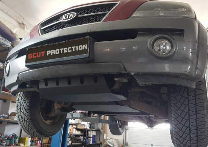 Scut motor și radiator Kia Sorento 2001-2006 - Oțel 2 mm [8]