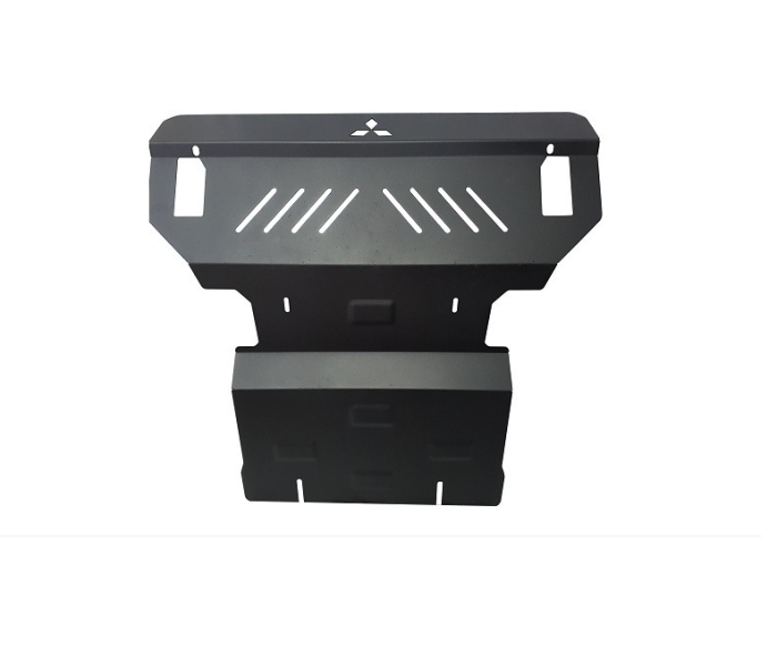 Scut motor și radiator Mitsubishi Pajero 3 (V60, V70) 1999-2007 - Oțel 2.5 mm [2]