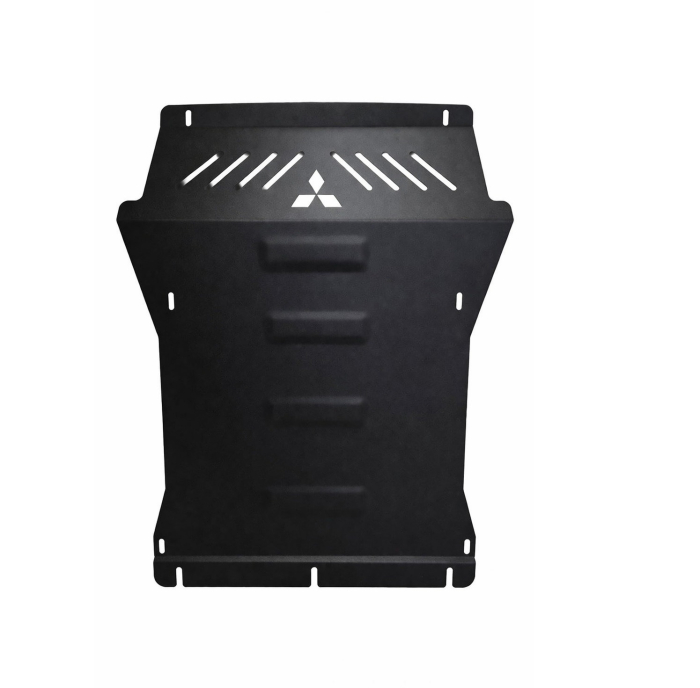 Scut motor și radiator Mitsubishi Pajero 3 (V60, V70) Vers 2.0 1999-2007 - Oțel 3 mm [2]