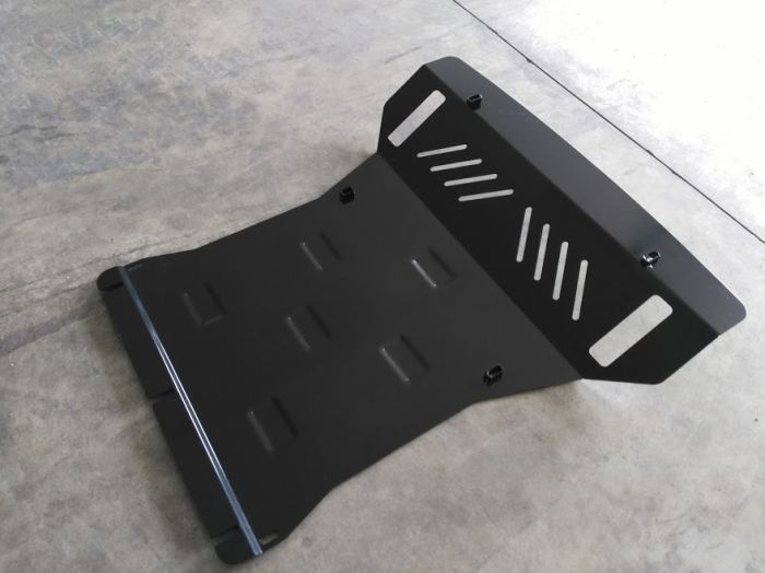 Scut motor și radiator Mitsubishi Pajero 4 (V80, V90) 2007-2021 - Oțel 3 mm [12]