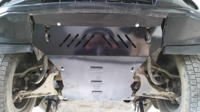 Scut motor și radiator Mitsubishi Pajero 4 (V80, V90) 2007-2021 - Oțel 3 mm [5]